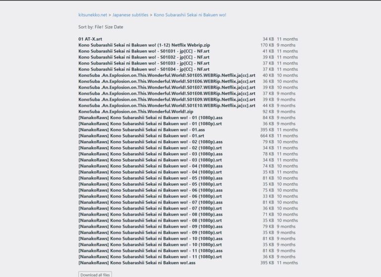 JIMAKU A NEW PLACE TO DOWNLOAD JAPANESE SUBTITLES visual data 7